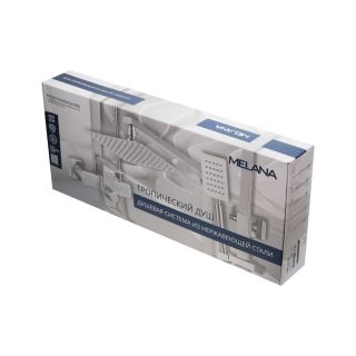 Душевая стойка Melana Tondo MELANA-610107 сатин